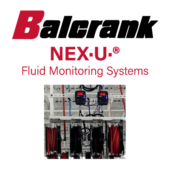 Balcrank - NEX·U·® Fluid Monitoring Systems - Photo of Balcrank NEX·U·® system installed in a dealership with U·valve units and Classic hose reels